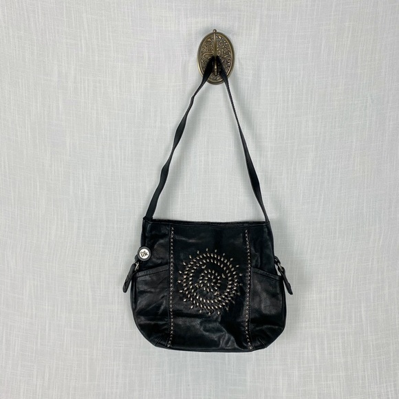 The Sak Handbags - COPY - The Sak Black Leather Stitched Shoulder Bag